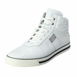 Gianni Versace Men's Leather Hi Top Sneakers Shoes